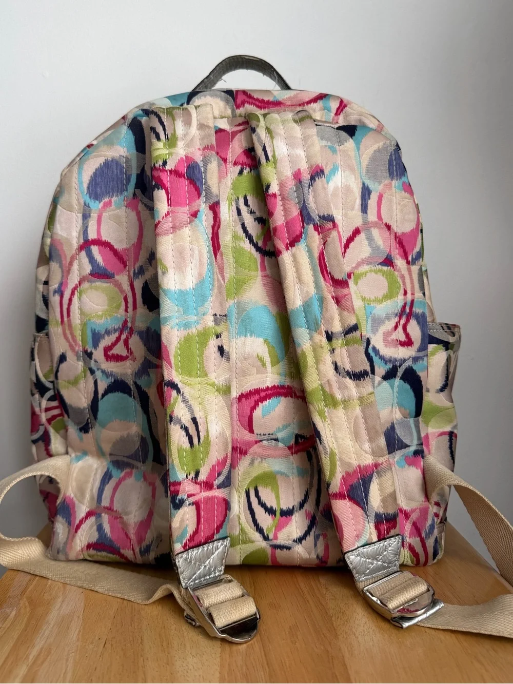 COACH y2k Poppy Ikat Backpack
